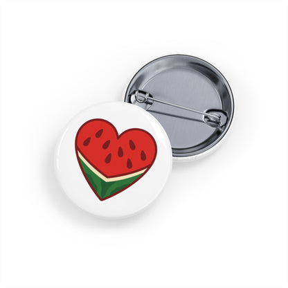 Pins coeur pasthéque