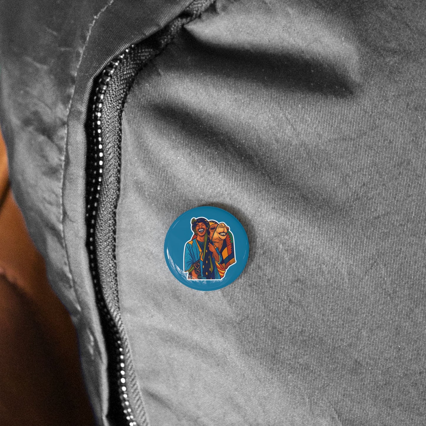 Pins Guardien du desert