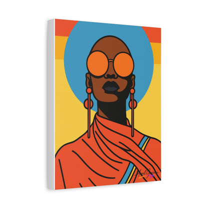 Bold Art Canvas Print - BOLD WOMAN 2