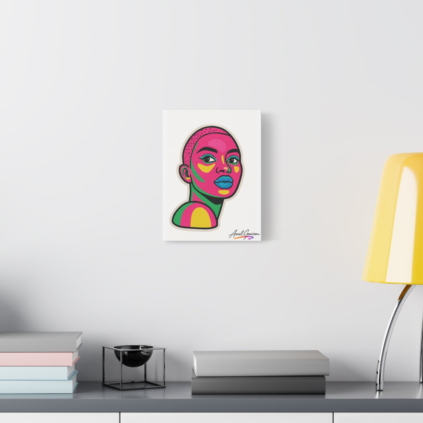 Bold Art Canvas Print - BOLD WOMAN 3