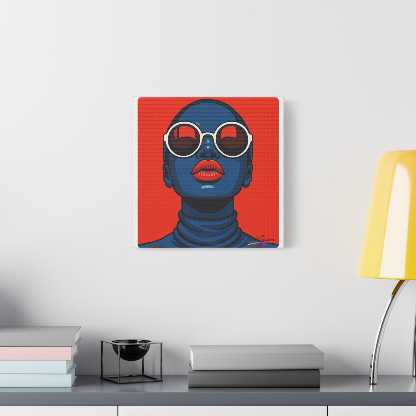 Bold Art Canvas Print - BOLD WOMAN 5