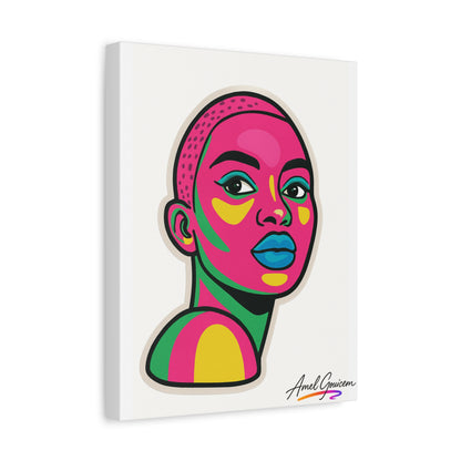 Bold Art Canvas Print - BOLD WOMAN 3