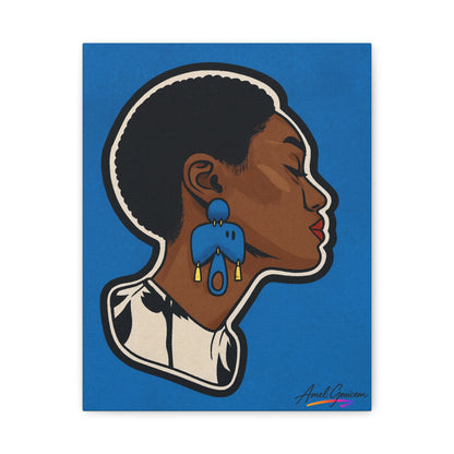 Bold Art Canvas Print - BOLD WOMAN 4