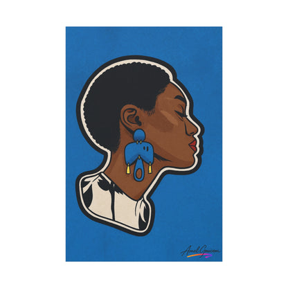 Bold Art Canvas Print - BOLD WOMAN 4