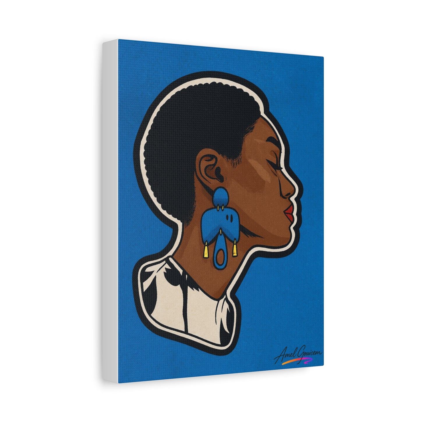 Bold Art Canvas Print - BOLD WOMAN 4
