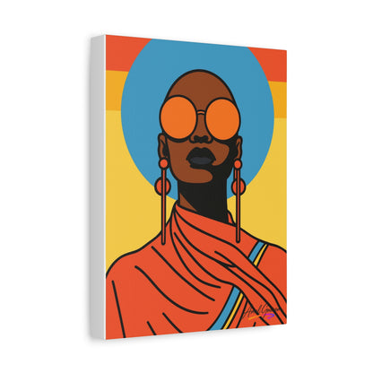 Bold Art Canvas Print - BOLD WOMAN 2