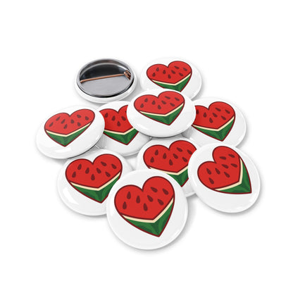 Pins coeur pasthéque