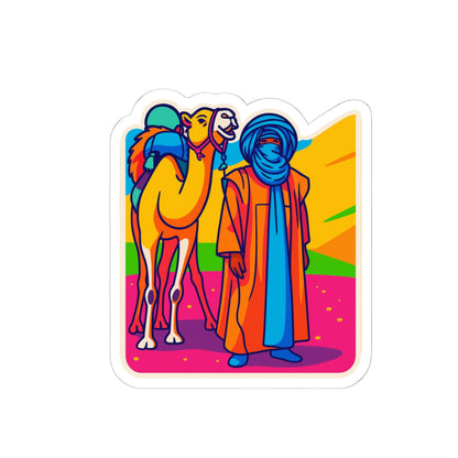 Guardien du desert sticker coloré