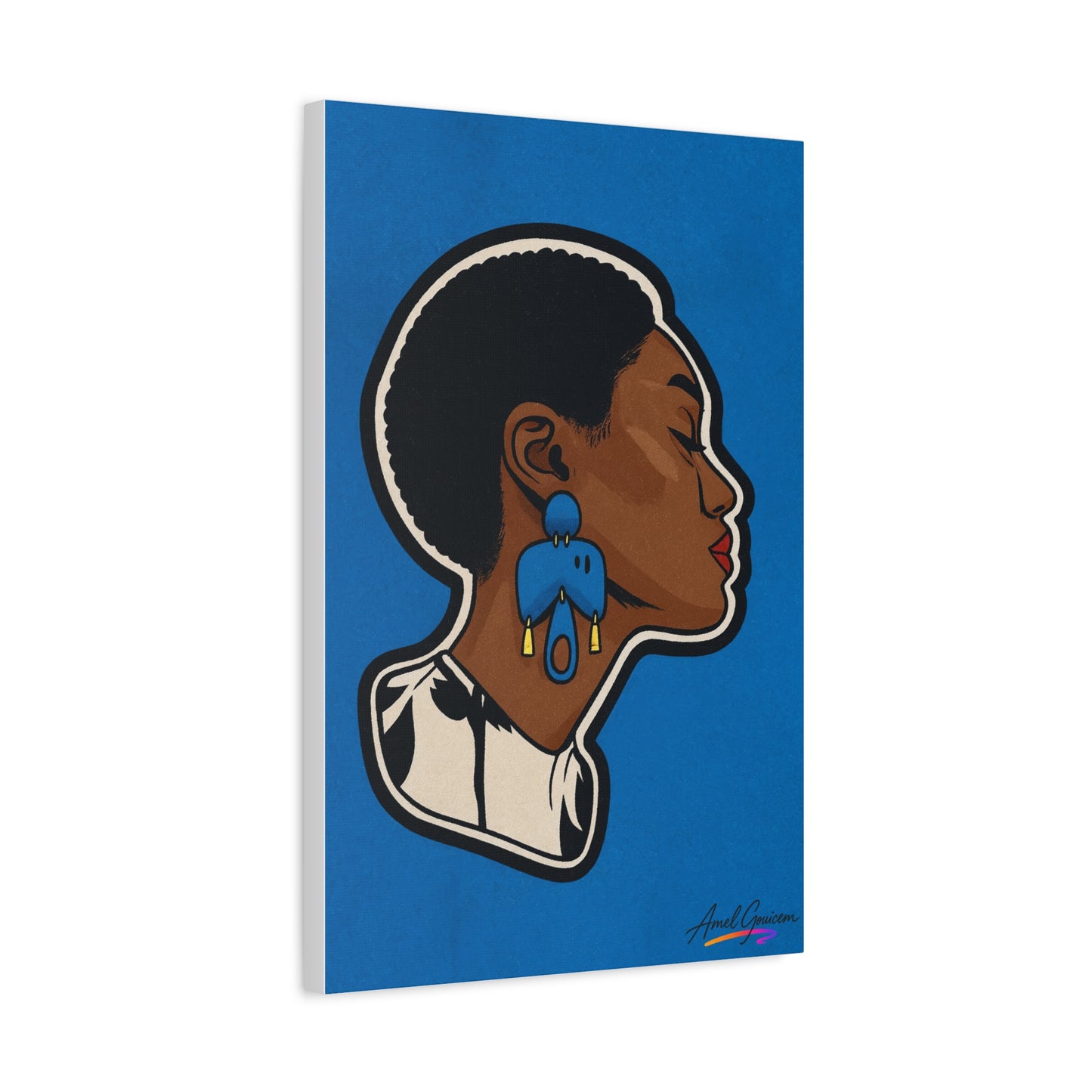 Bold Art Canvas Print - BOLD WOMAN 4