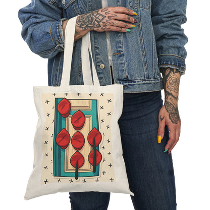 Tunisian tarbouch tote bag
