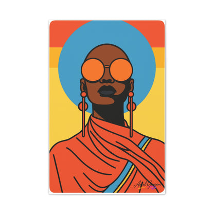 Bold Art Canvas Print - BOLD WOMAN 2