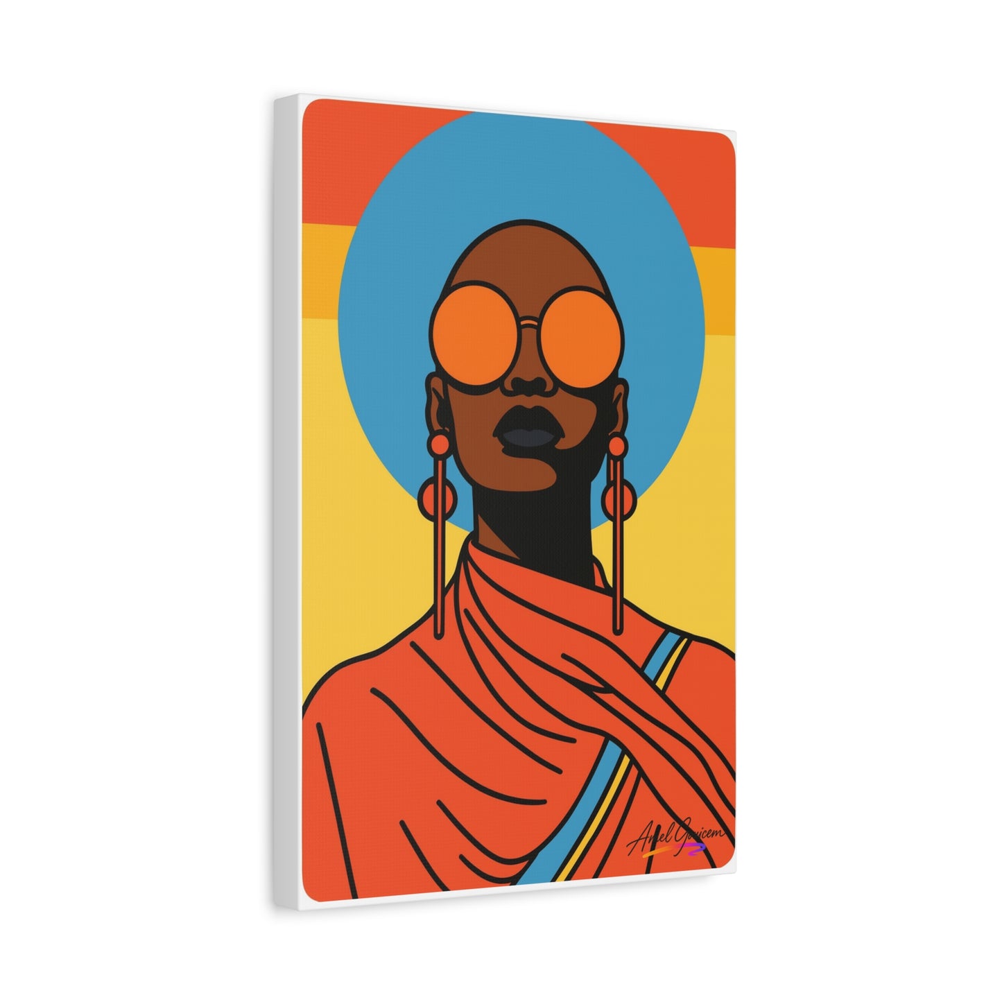 Bold Art Canvas Print - BOLD WOMAN 2