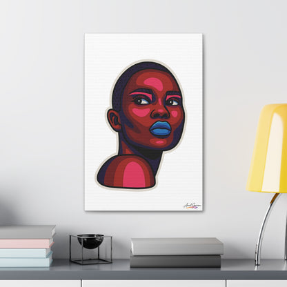 Bold Art Canvas Print - BOLD WOMAN