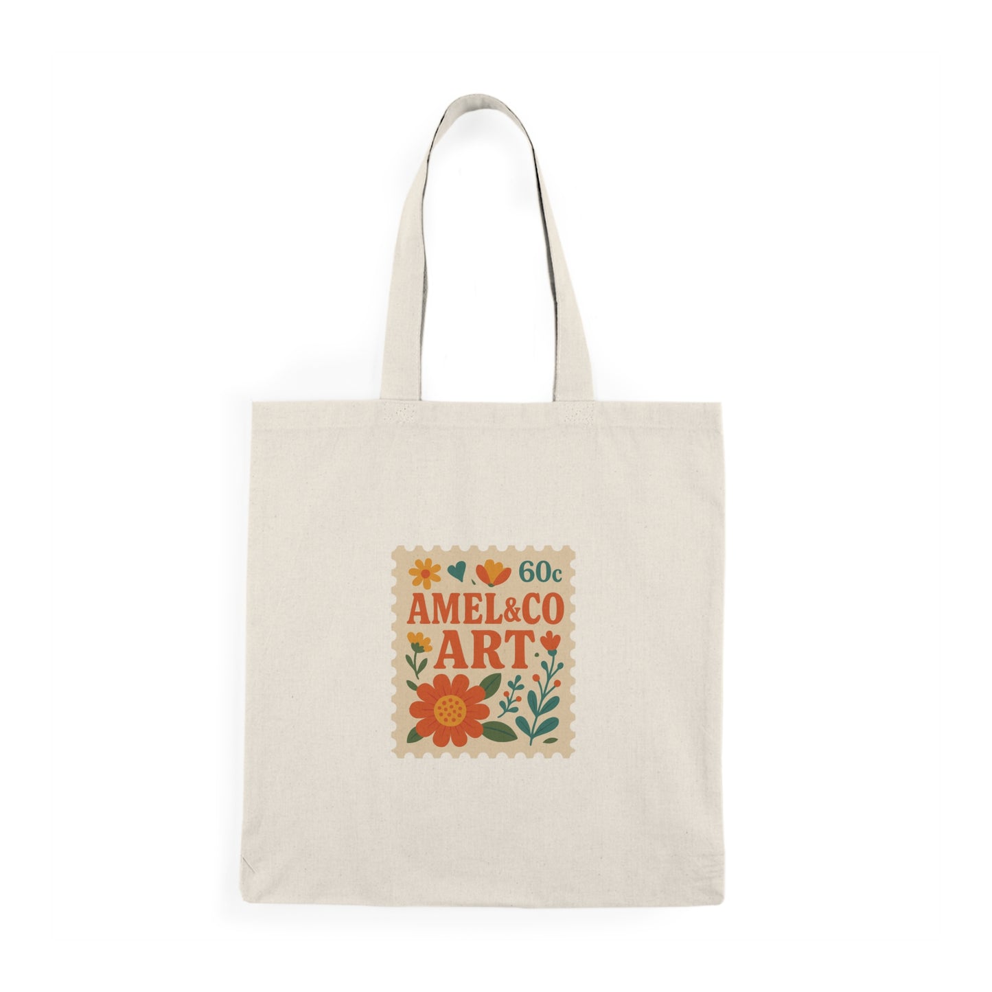 Colorful Floral kids Tote Bag