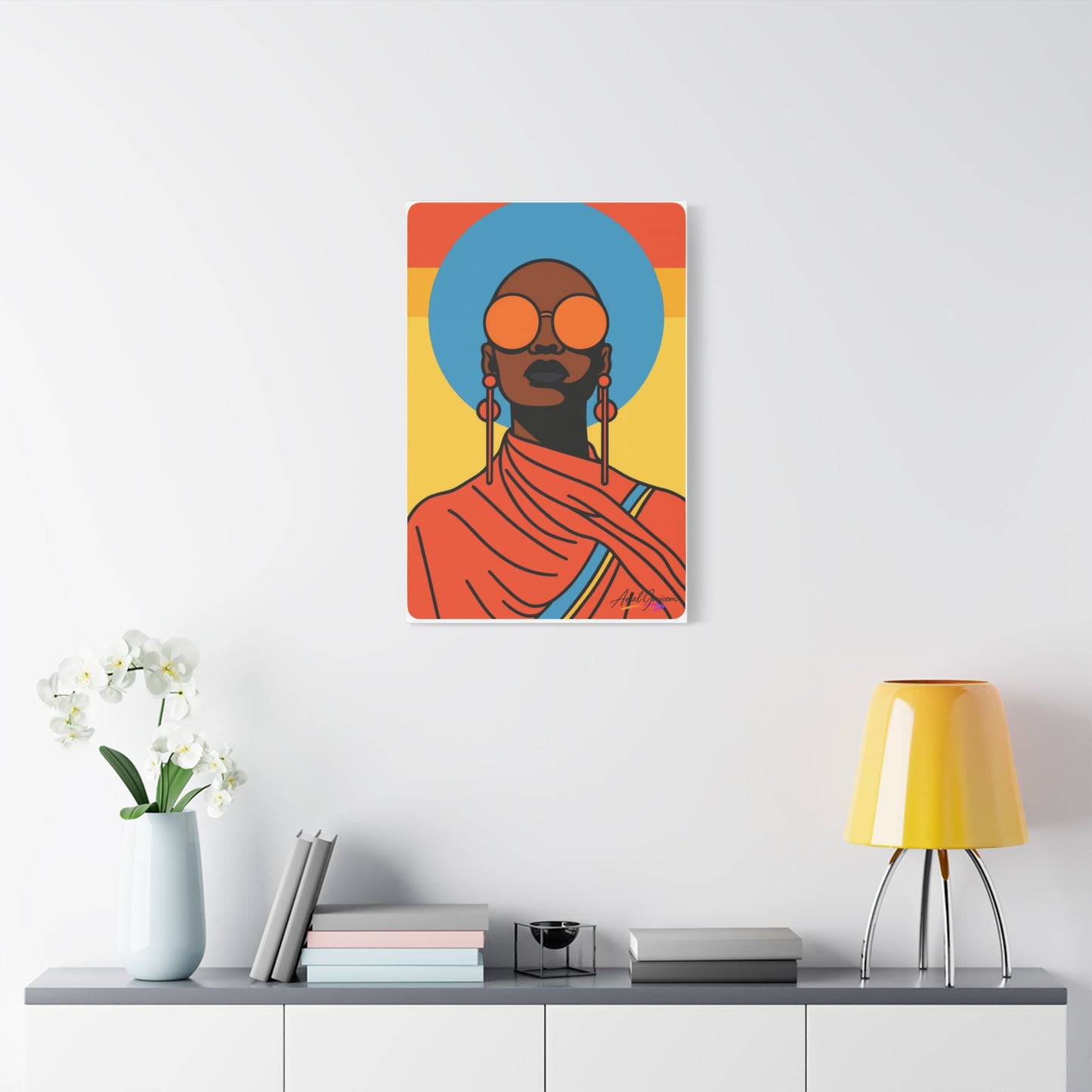 Bold Art Canvas Print - BOLD WOMAN 2