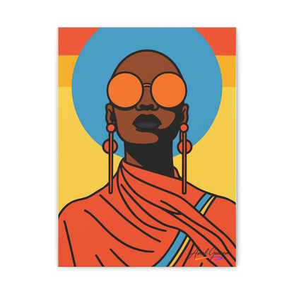 Bold Art Canvas Print - BOLD WOMAN 2