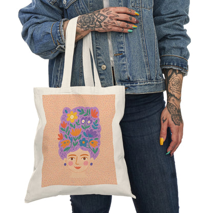 Colorful Floral kids Tote Bag