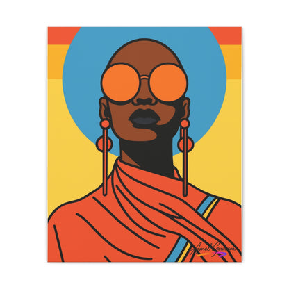 Bold Art Canvas Print - BOLD WOMAN 2