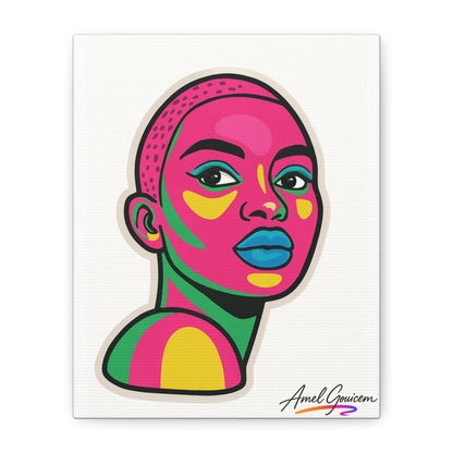 Bold Art Canvas Print - BOLD WOMAN 3