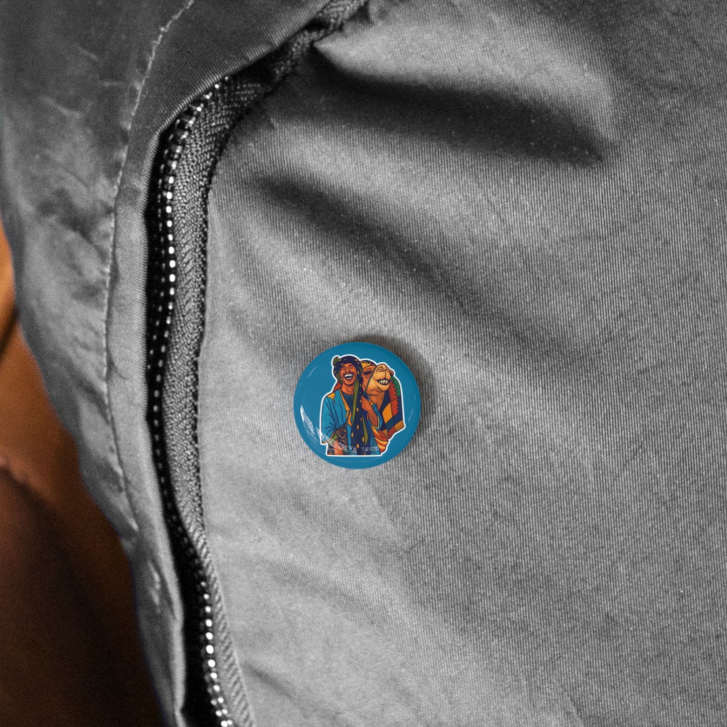 Pins Guardien du desert