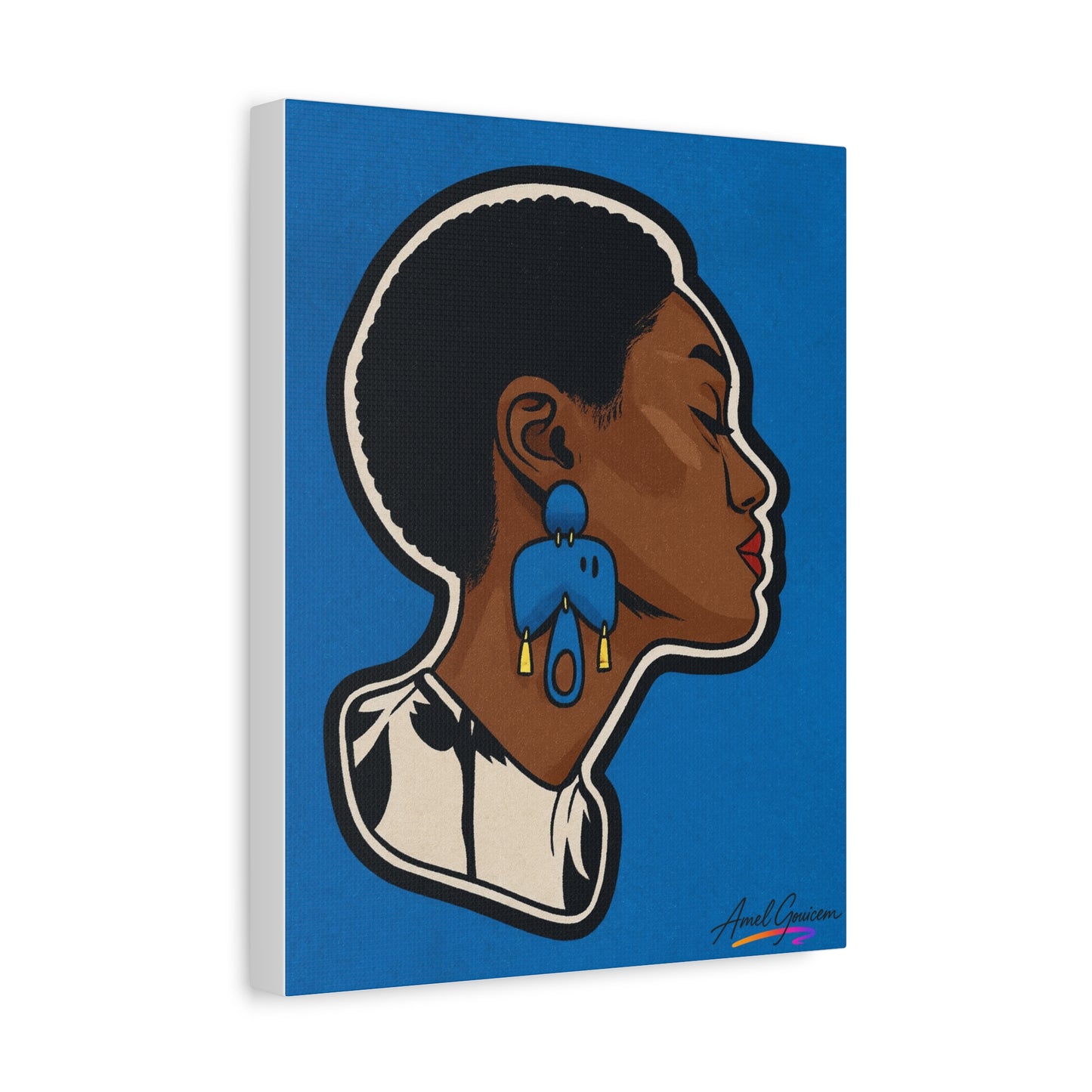 Bold Art Canvas Print - BOLD WOMAN 4