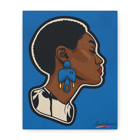 Bold Art Canvas Print - BOLD WOMAN 4