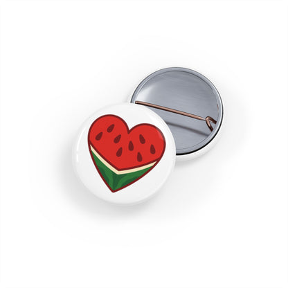 Pins coeur pasthéque