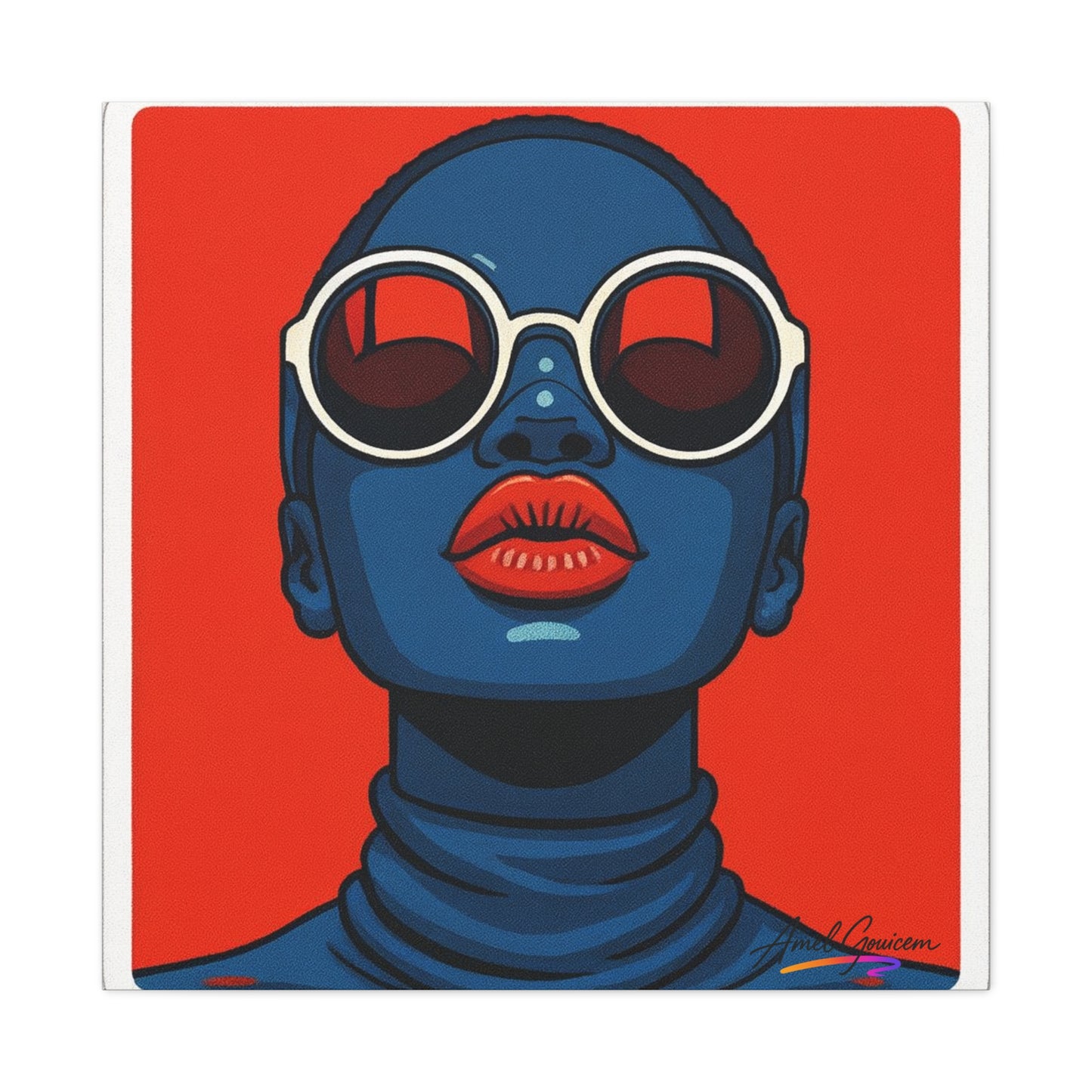 Bold Art Canvas Print - BOLD WOMAN 5