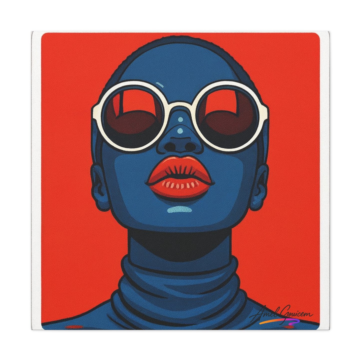 Bold Art Canvas Print - BOLD WOMAN 5