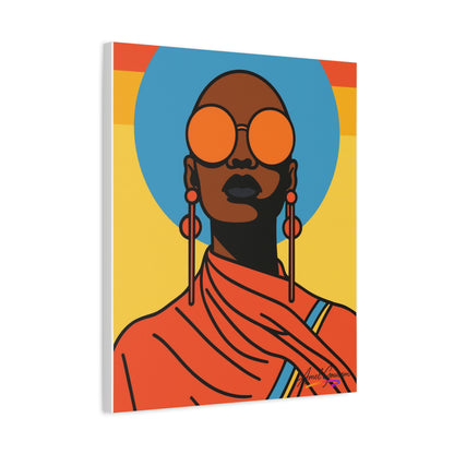 Bold Art Canvas Print - BOLD WOMAN 2