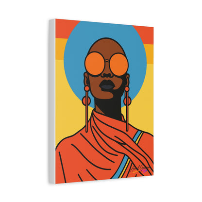 Bold Art Canvas Print - BOLD WOMAN 2