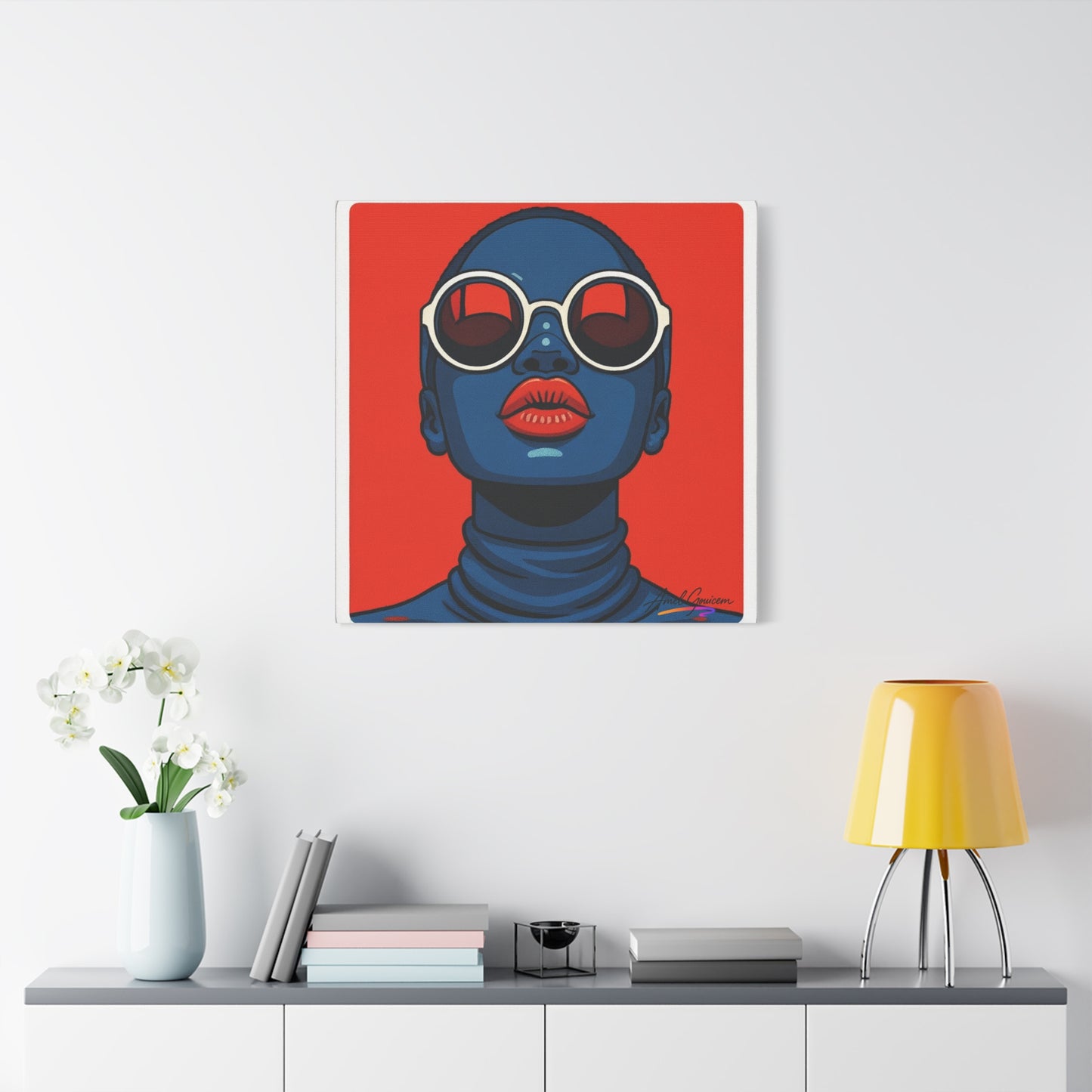 Bold Art Canvas Print - BOLD WOMAN 5