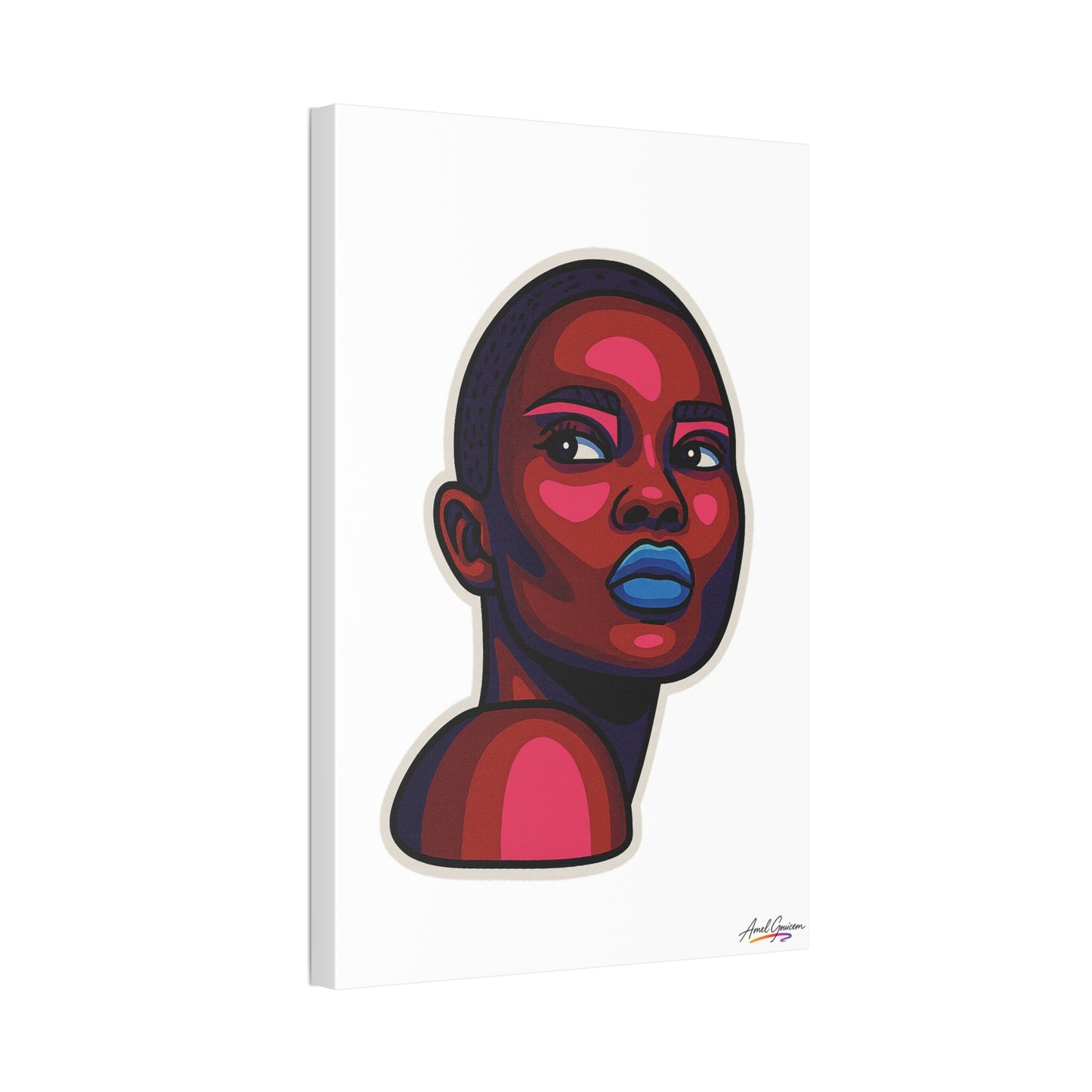 Bold Art Canvas Print - BOLD WOMAN