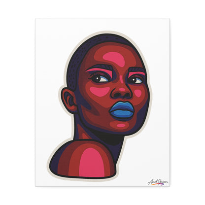 Bold Art Canvas Print - BOLD WOMAN