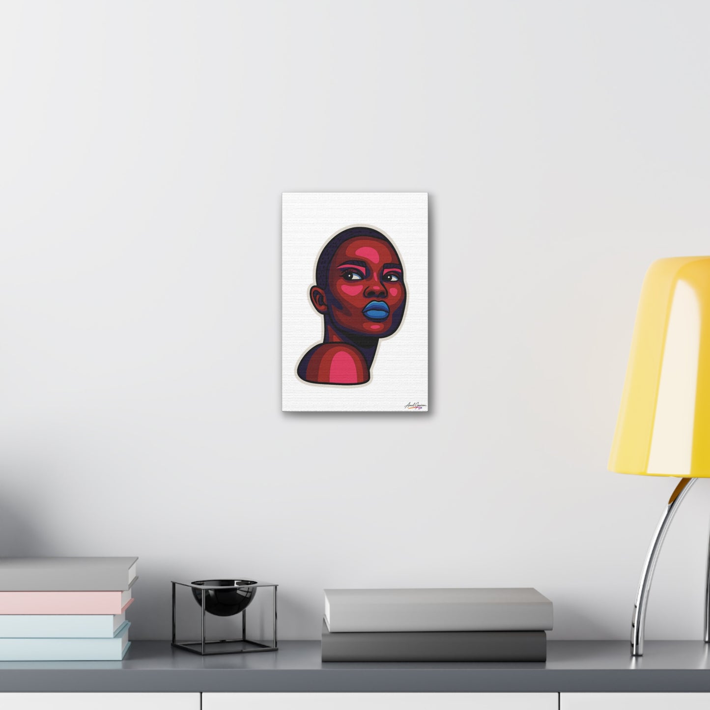 Bold Art Canvas Print - BOLD WOMAN