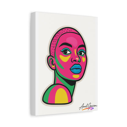 Bold Art Canvas Print - BOLD WOMAN 3