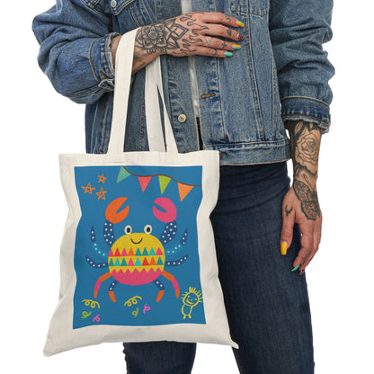 Crab Design, kids Tote bag