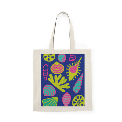 Vibrant Art Kids Tote Bag - Shells