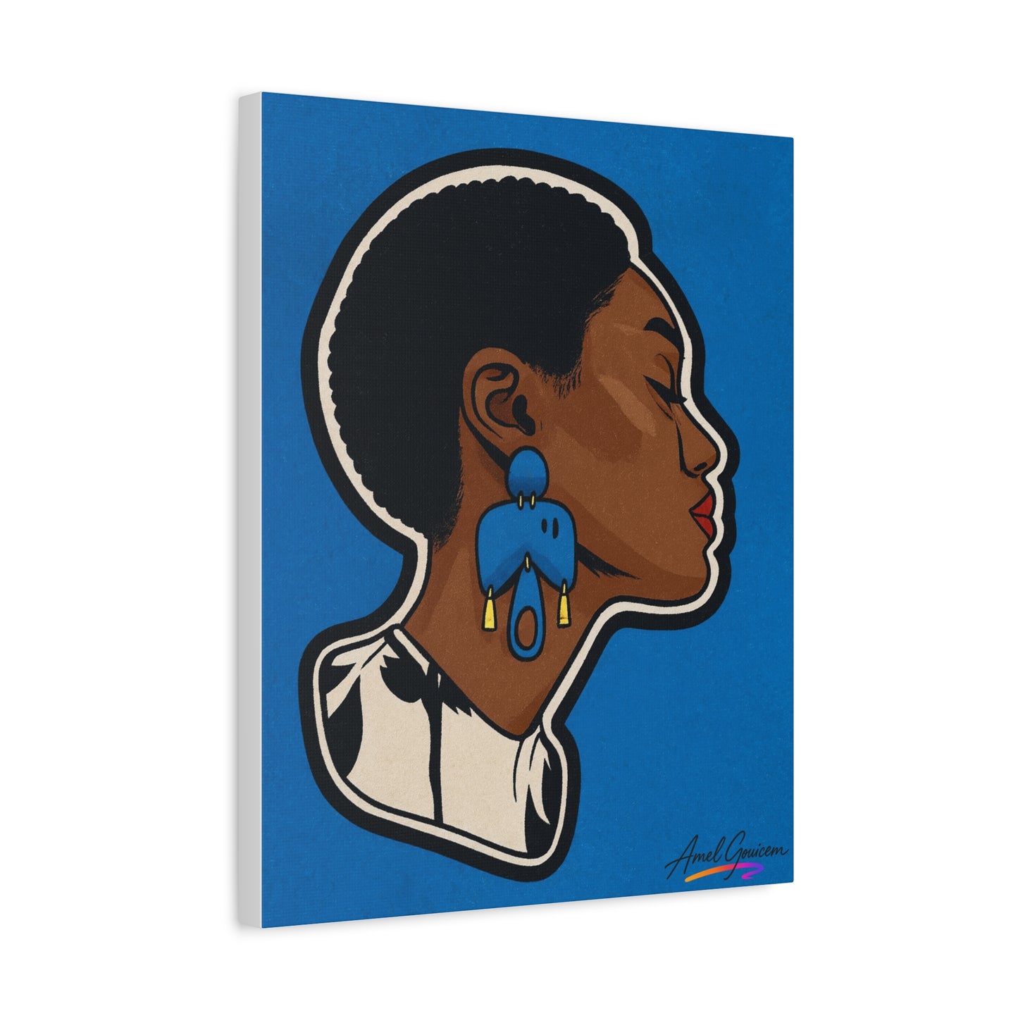 Bold Art Canvas Print - BOLD WOMAN 4