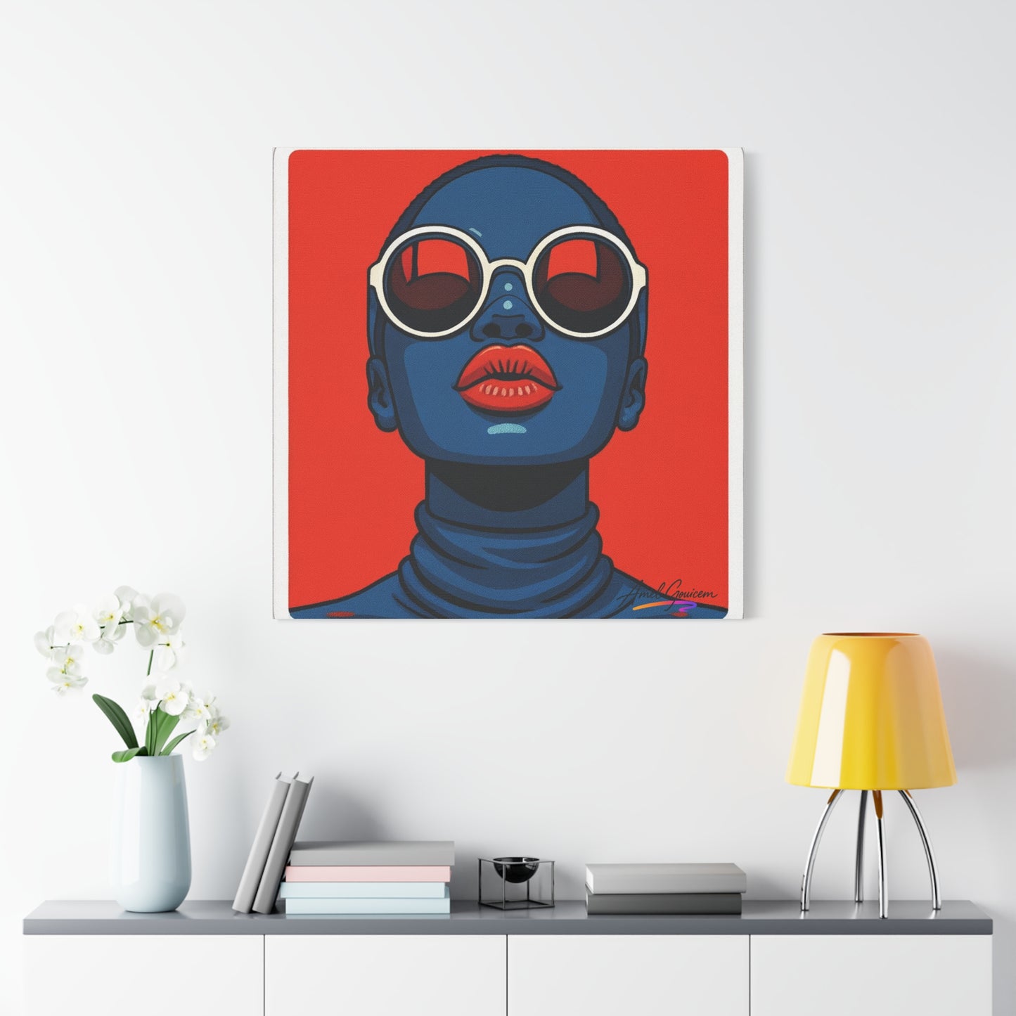 Bold Art Canvas Print - BOLD WOMAN 5