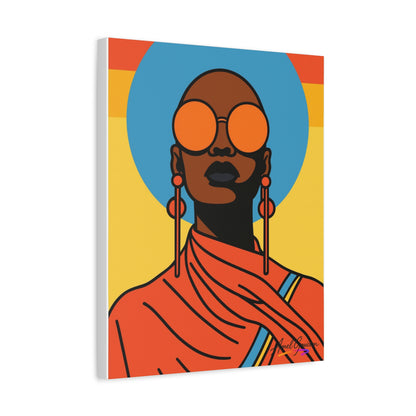 Bold Art Canvas Print - BOLD WOMAN 2