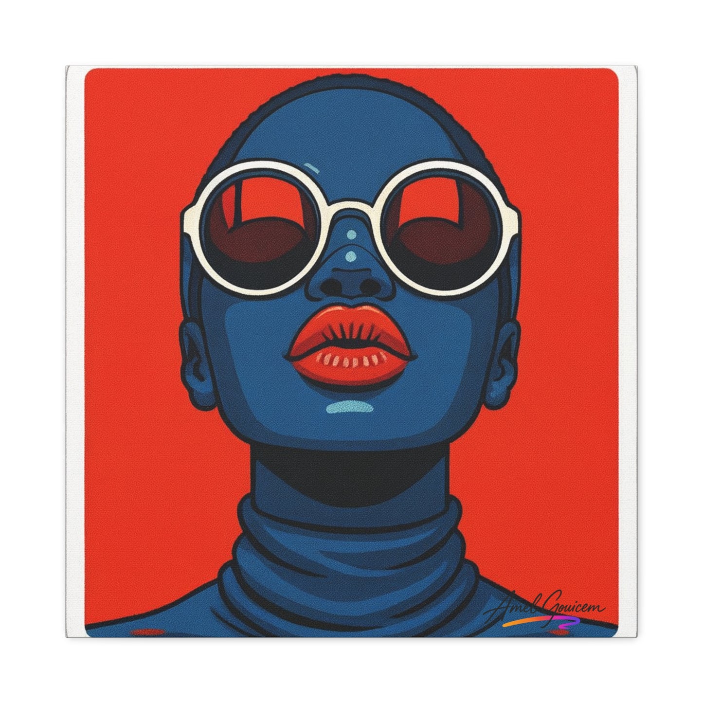 Bold Art Canvas Print - BOLD WOMAN 5