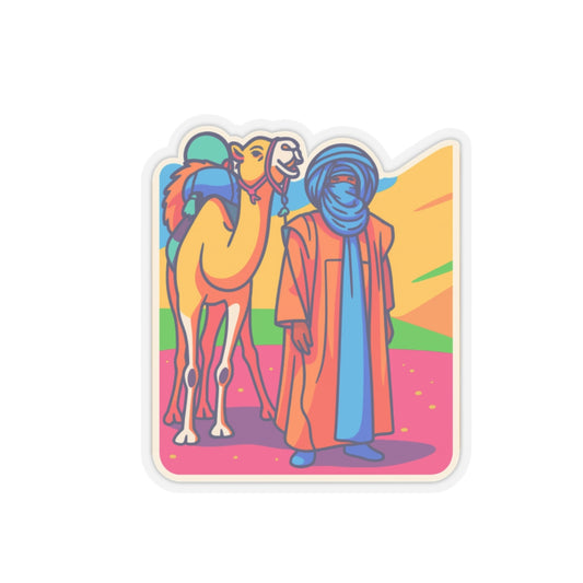 Guardien du desert sticker coloré