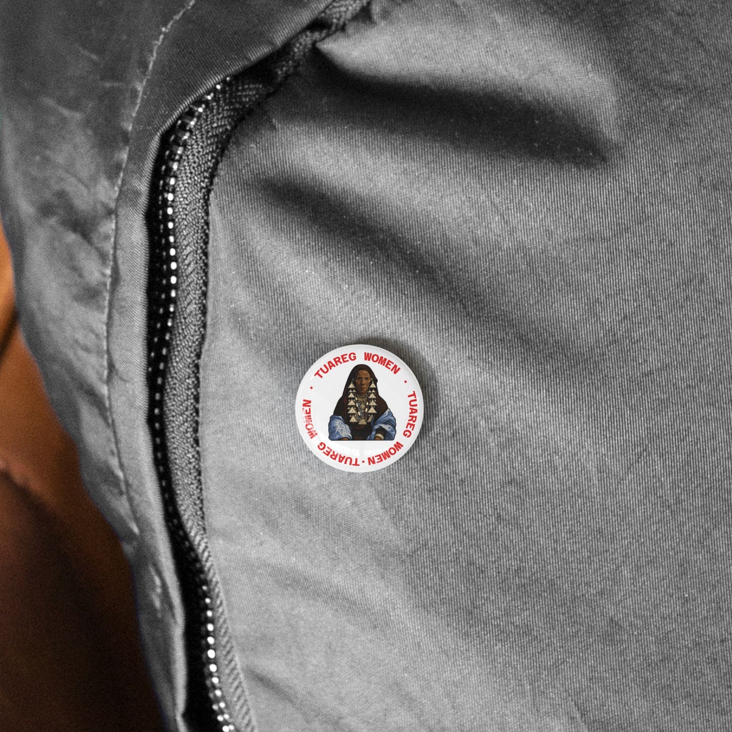 Pins Tuareg Woman