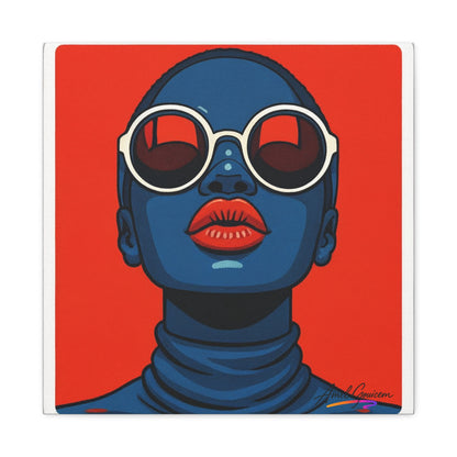 Bold Art Canvas Print - BOLD WOMAN 5