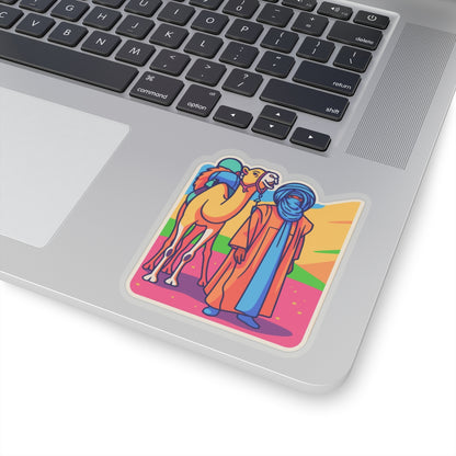 Guardien du desert sticker coloré