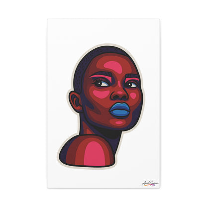 Bold Art Canvas Print - BOLD WOMAN