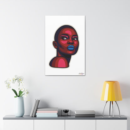 Bold Art Canvas Print - BOLD WOMAN