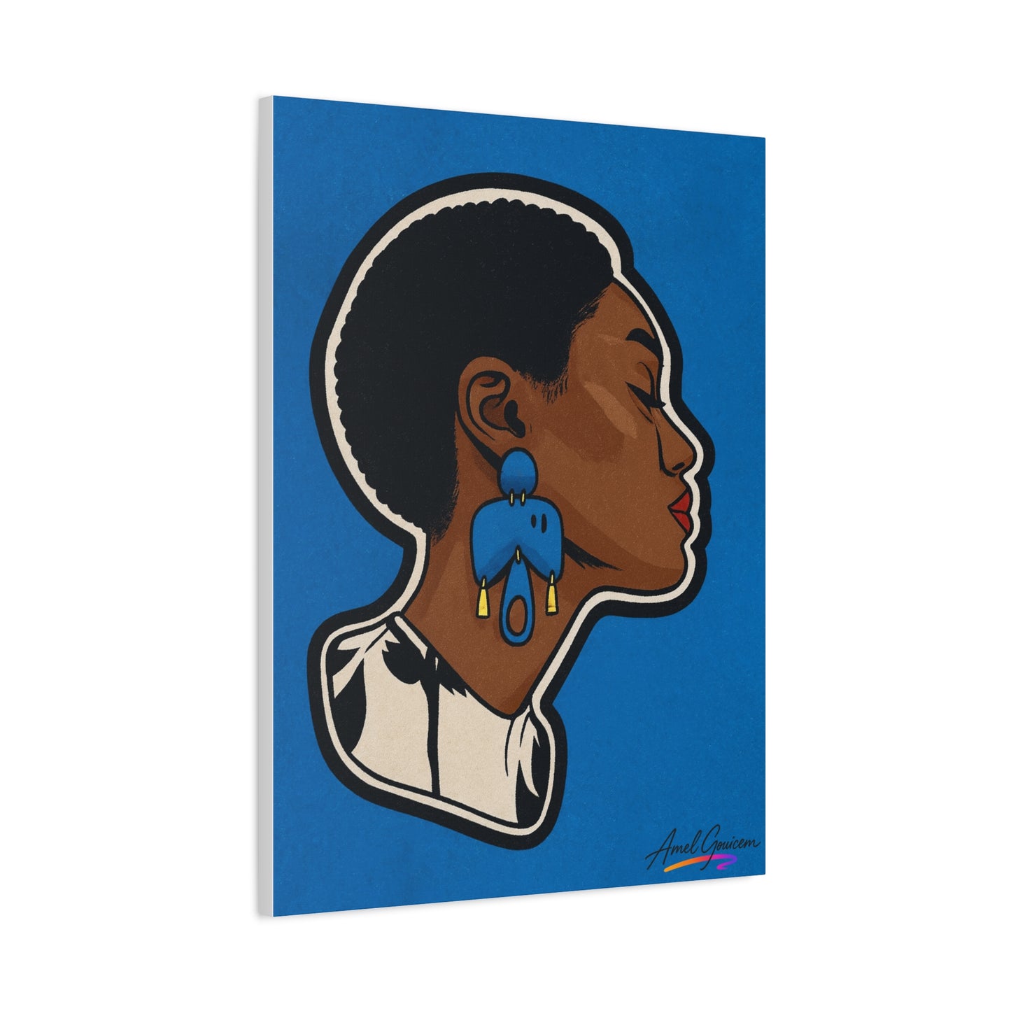 Bold Art Canvas Print - BOLD WOMAN 4