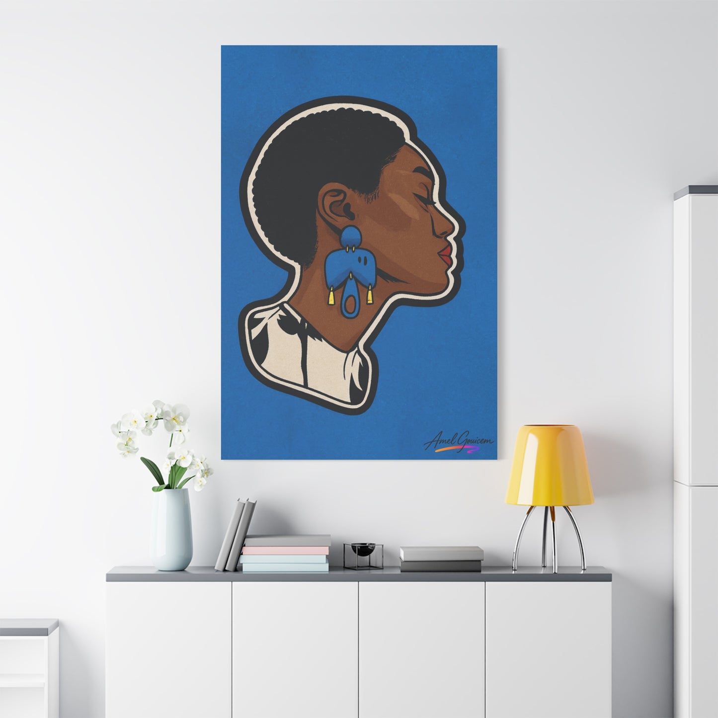 Bold Art Canvas Print - BOLD WOMAN 4